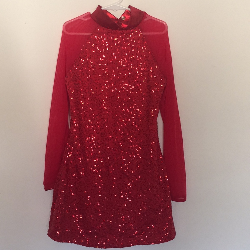 Ice skate performance dress